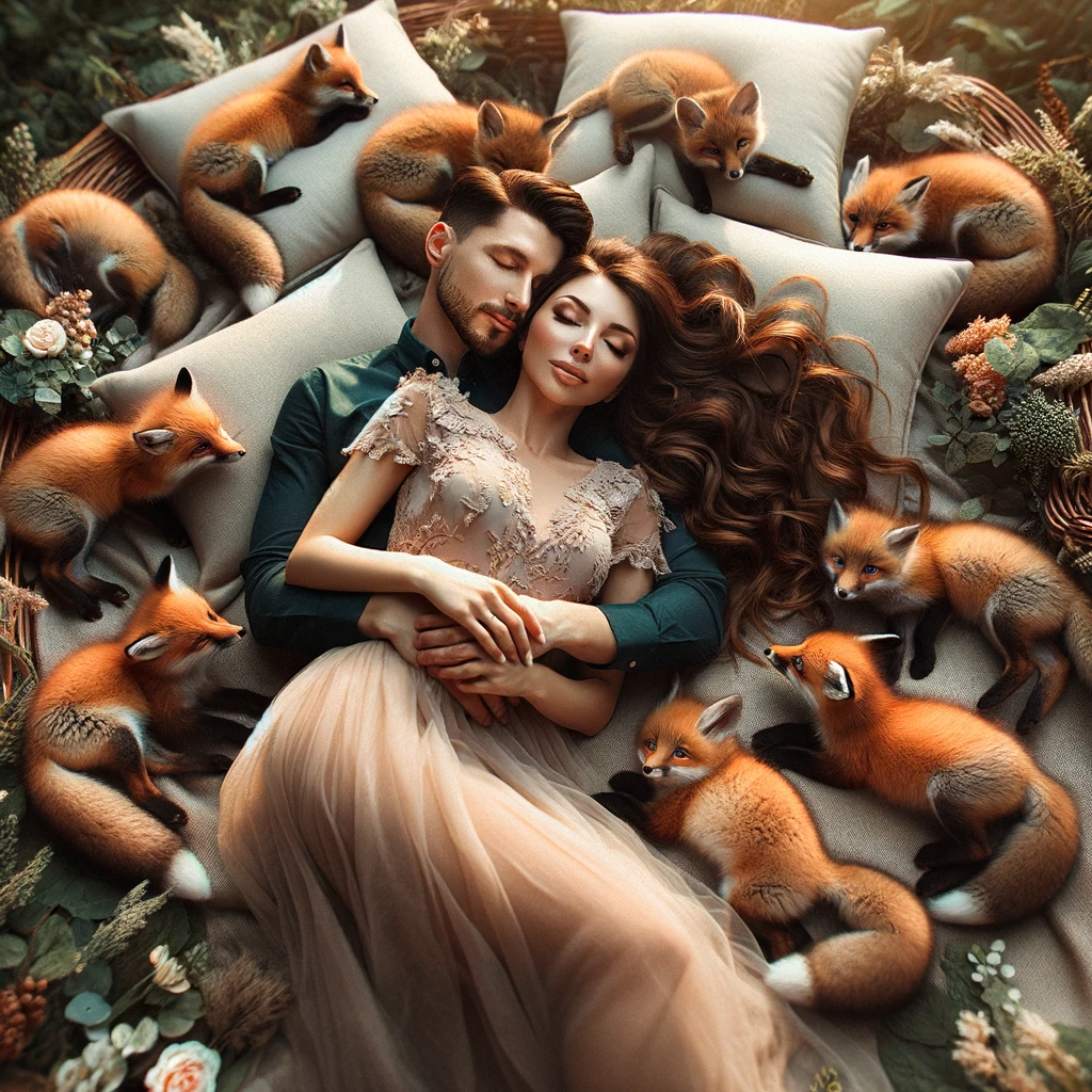 Ark.au Illustrated Bible - Song of Solomon 2:15 - Catch for us the foxes, The little foxes that spoil the vineyards; For our vineyards are in blossom.  Beloved